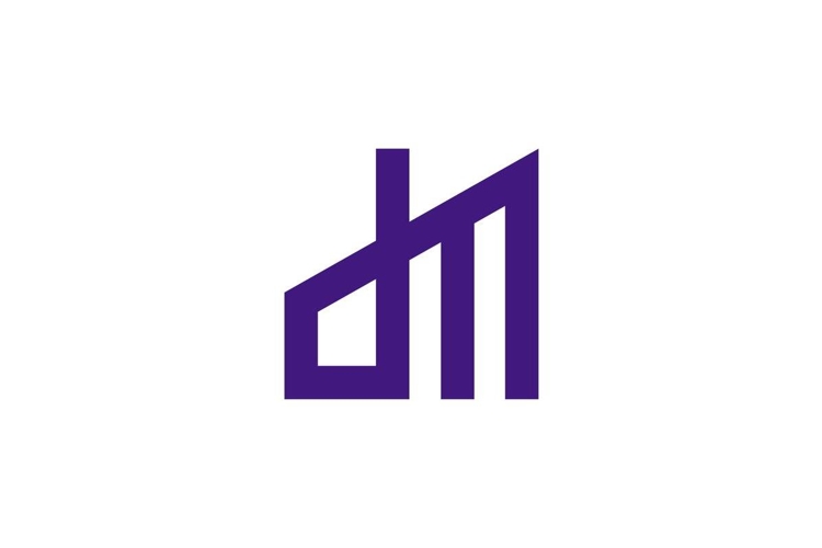 DM Logo Design. DM