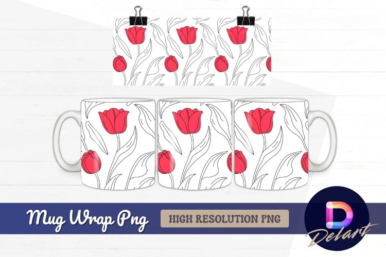 Tulips Clipart Image 15
