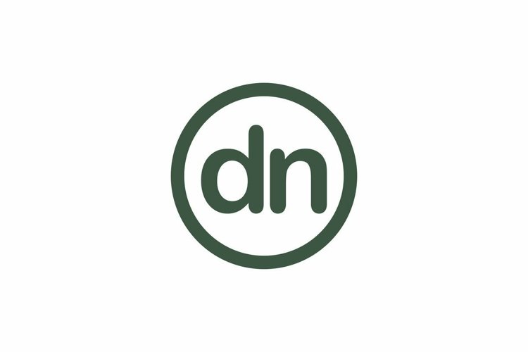 DN logo design vector template example image 1