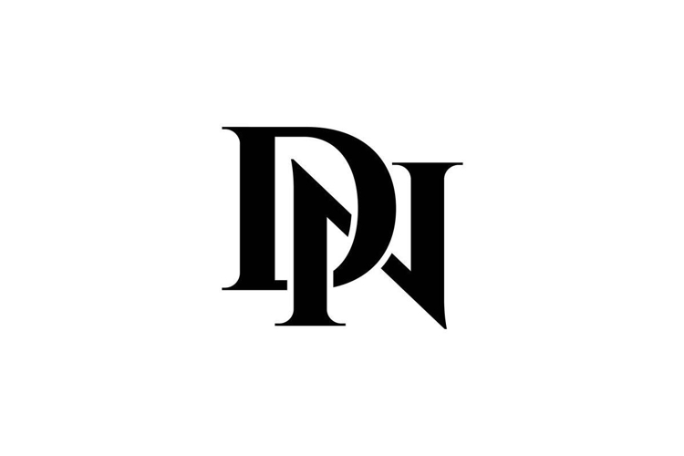 DN Logo Design. DN