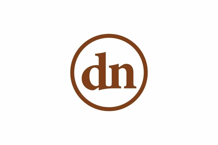 DN logo design vector template example image 1