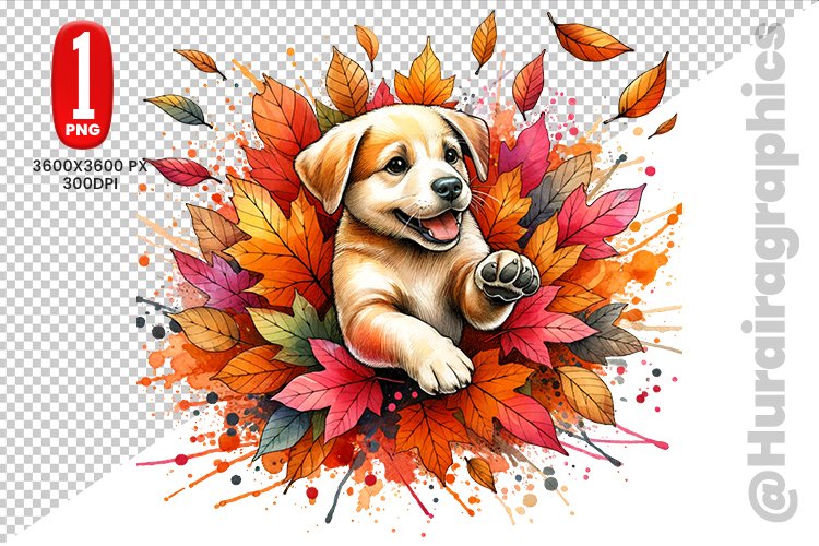 Cute Dog Clipart - PNG File