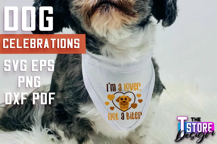 Dog Celebrations SVG Design | Dog SVG Quotes | Dog Design