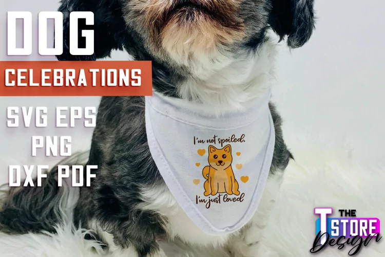 Dog Celebrations SVG Design | Dog SVG Quotes | Dog Design