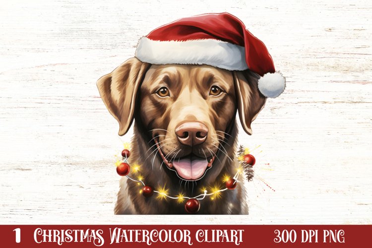 Dog Christmas Lights Sublimation Clipart, Chritsmas PNG