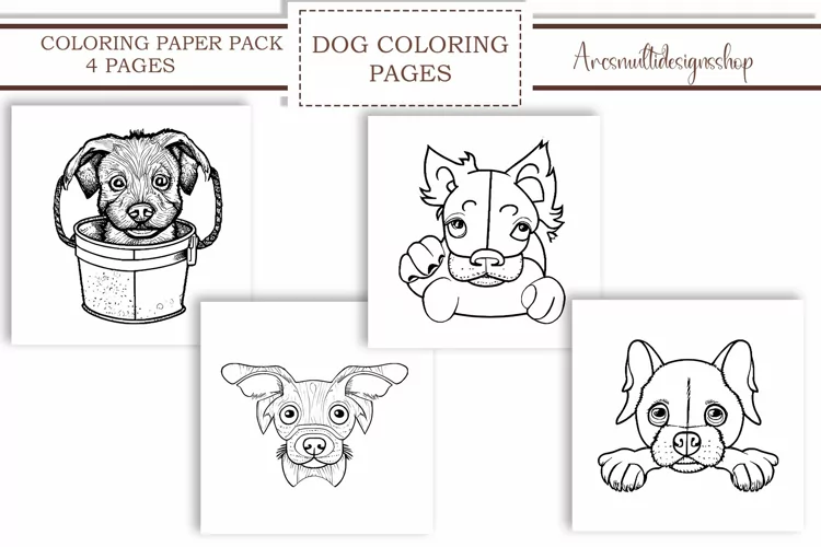 Dog Coloring pages