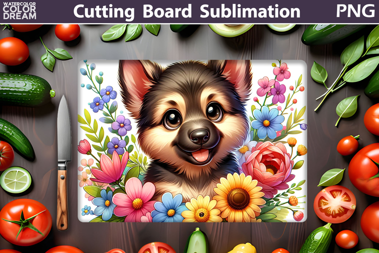German Shepherd Clipart Image 7