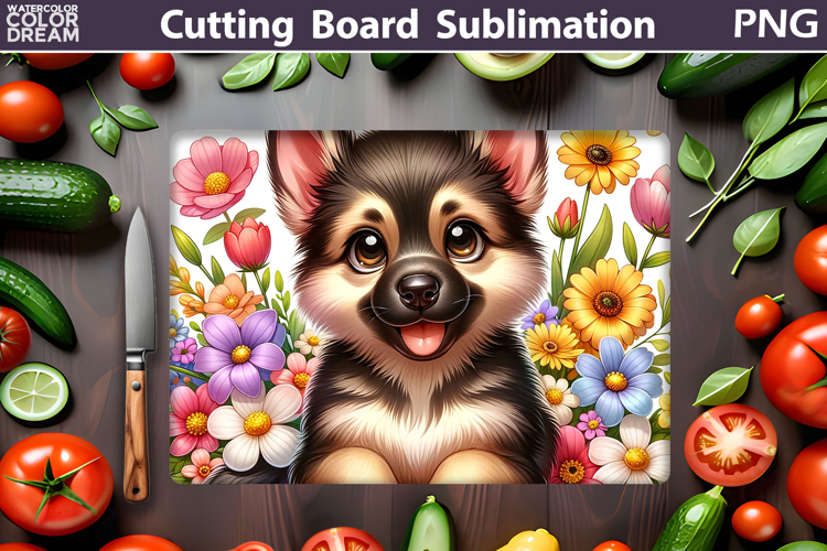 German Shepherd Clipart Image 6