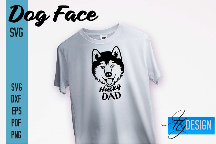 Dog Face SVG Design|Dog Mom| Dogs Mom SVG File|Print Design