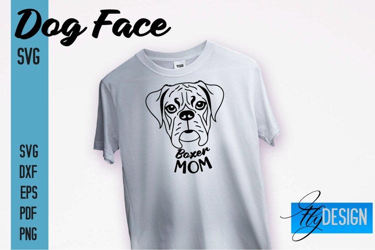 Dog Face Clipart Image 6