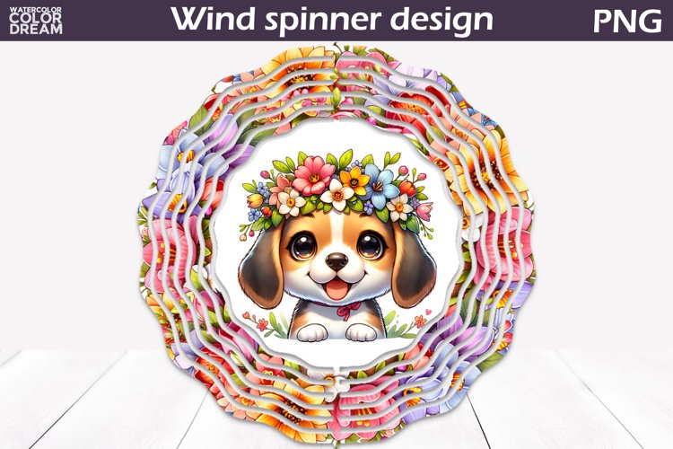 Dog Wind Spinner | Beagle Wind Spinner