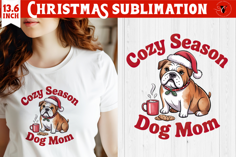 Christmas Dogs sublimation | Christmas Dog lover clipart