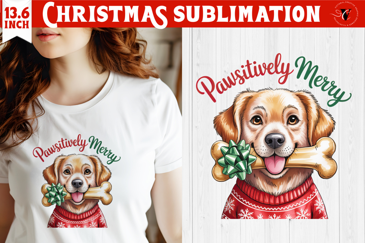 Christmas Dogs sublimation | Christmas Dog lover clipart