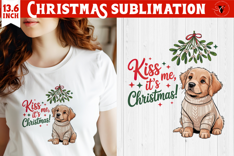 Christmas Dogs sublimation | Christmas Dog lover clipart