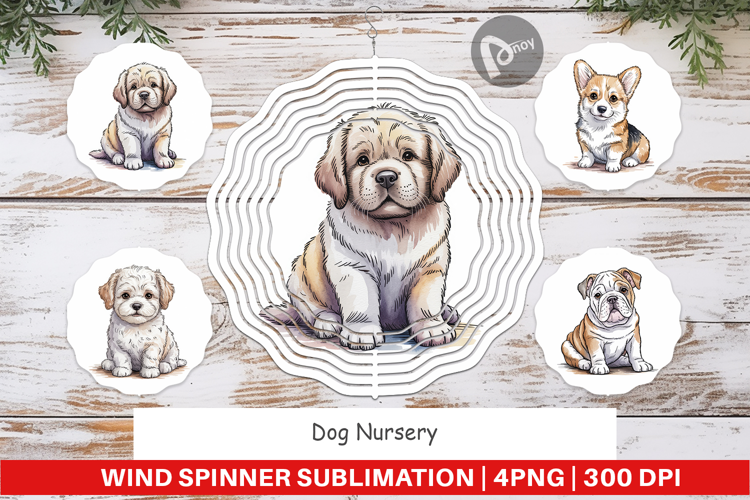 Wind Spinner Dog Nursery