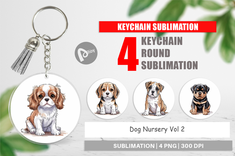 Keychain Dog Nursery