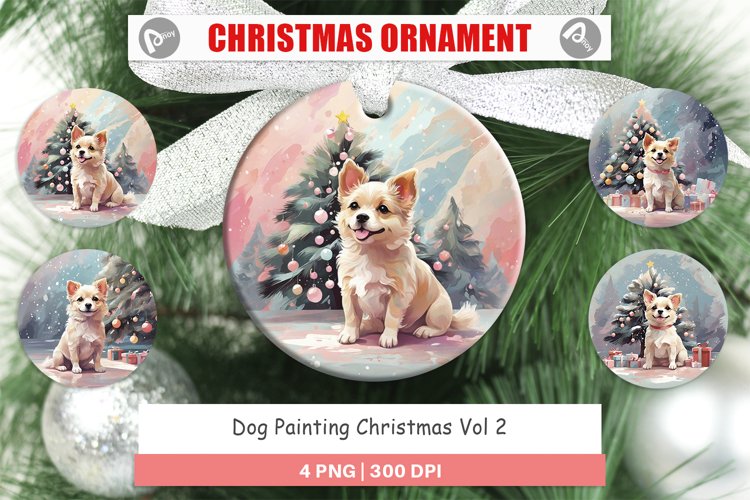 Dog Christmas Ornaments Image 19
