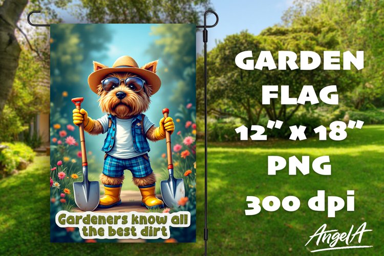 Garden Flag Sublimation Designs Image 22
