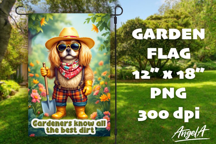 Garden Flag Sublimation Designs Image 21