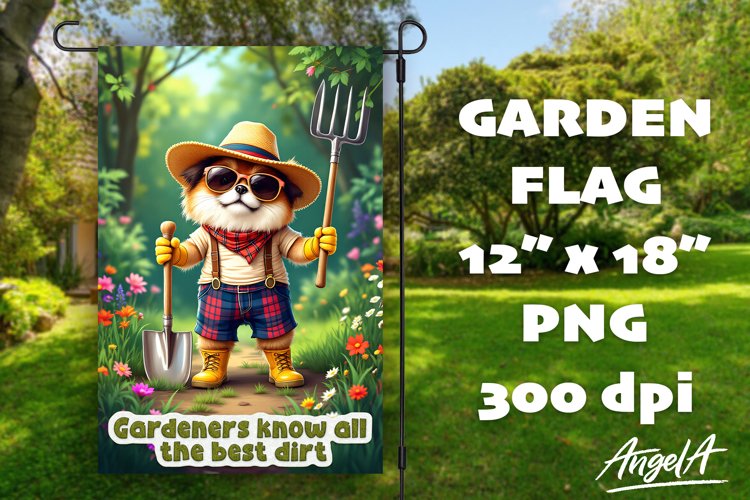 Garden Flag Sublimation Designs Image 20
