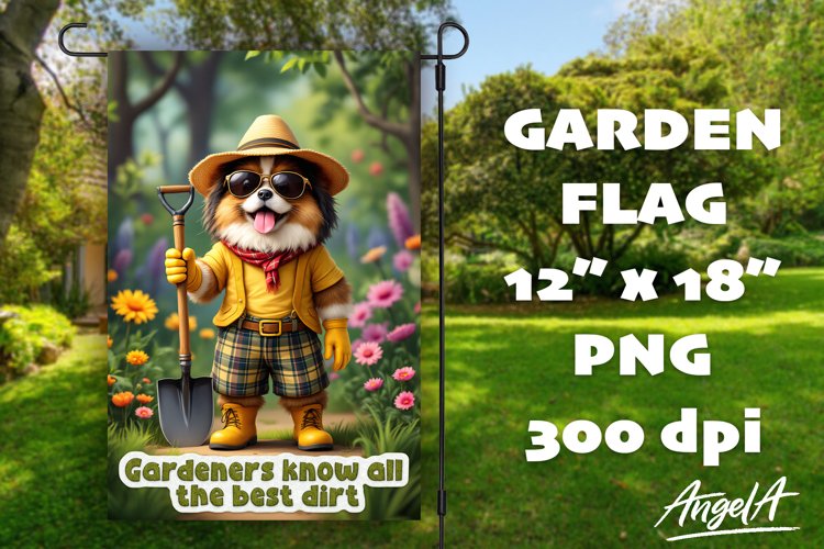 Garden Flag Sublimation Designs Image 19