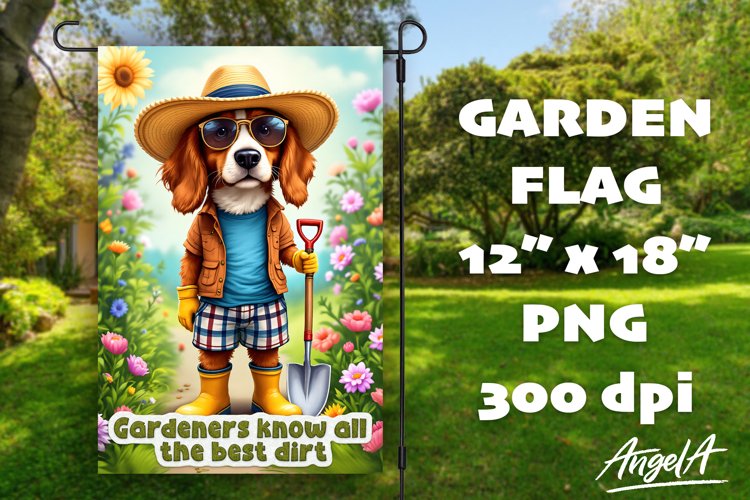 Garden Flag Sublimation Designs Image 3