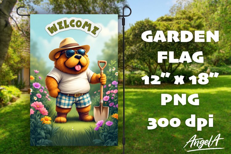 Garden Flag Sublimation Designs Image 13