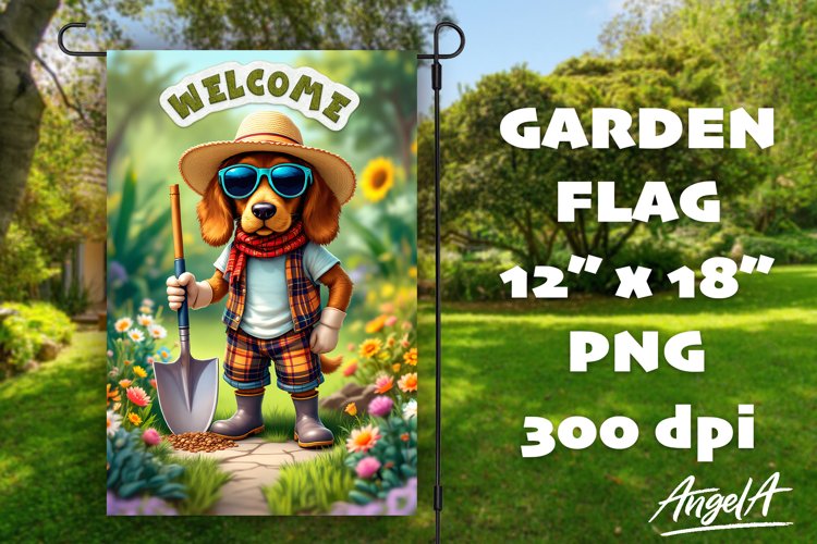 Garden Flag Sublimation Designs Image 11
