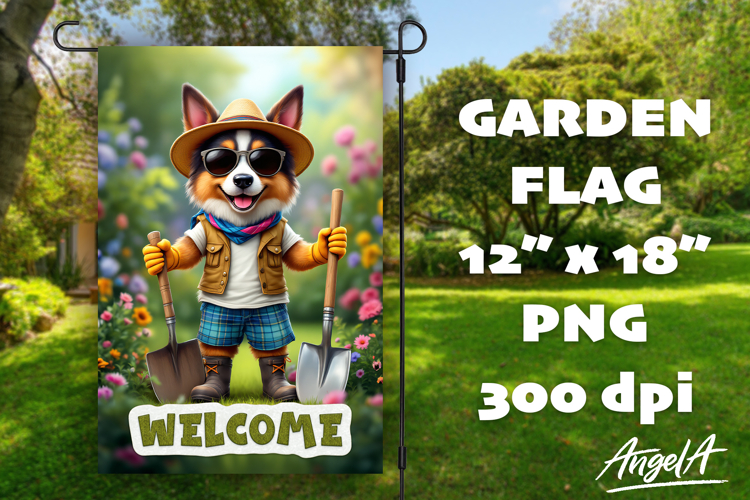 Garden Flag Sublimation Designs Image 6