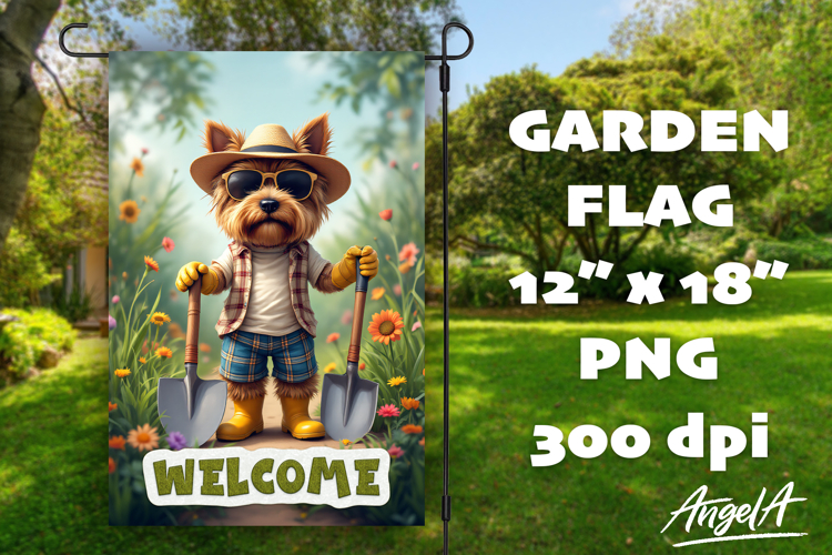 Garden Flag Sublimation Designs Image 12