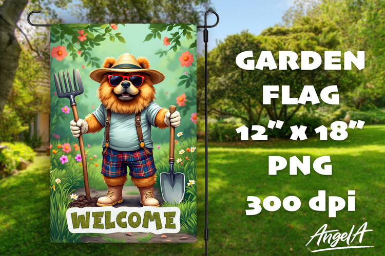Garden Flag Sublimation Designs Image 24