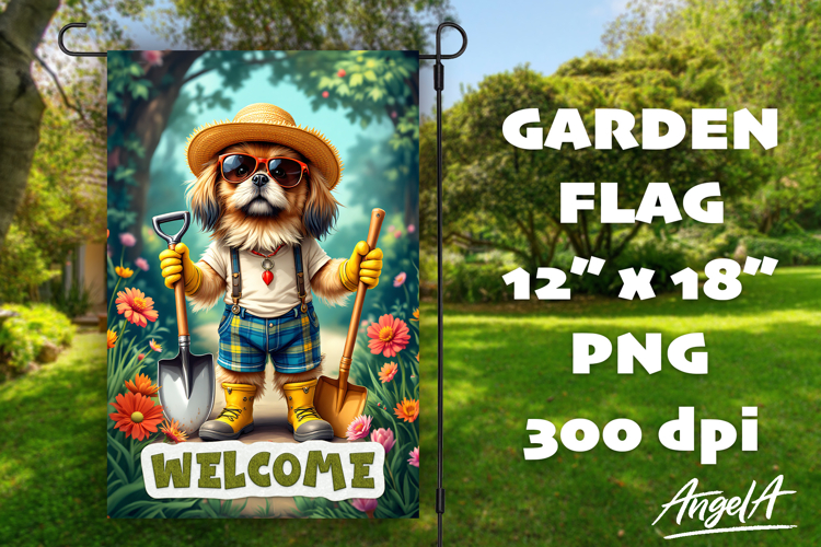 Garden Flag Sublimation Designs Image 23