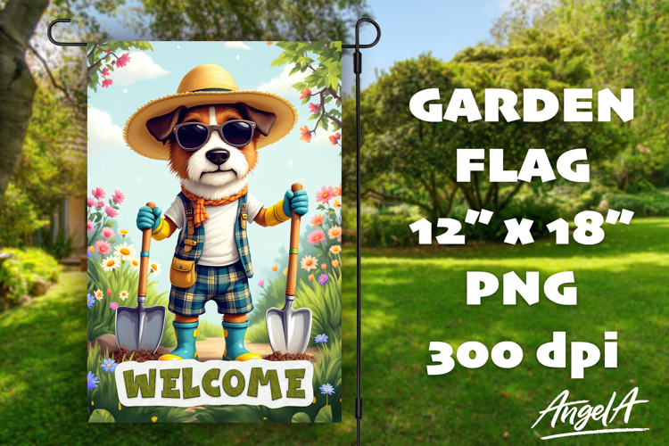 Garden Flag Sublimation Designs Image 11