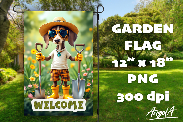 Garden Flag Sublimation Designs Image 22
