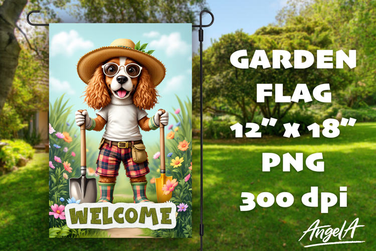 Garden Flag Sublimation Designs Image 21