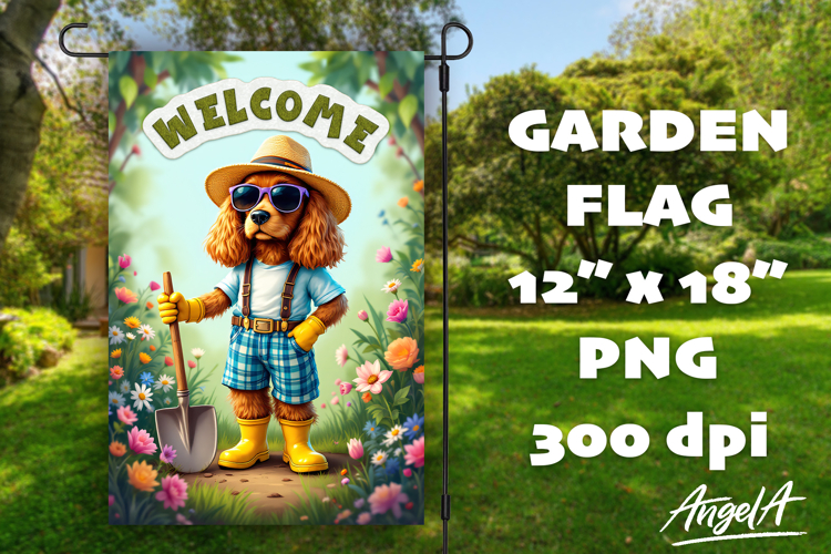 Garden Flag Sublimation Designs Image 18