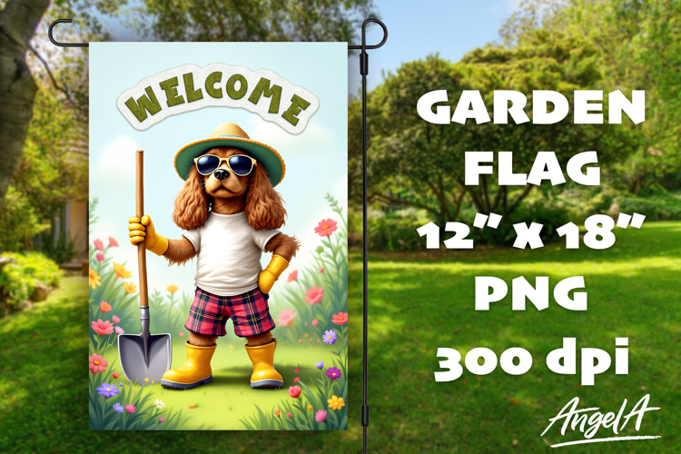 Garden Flag Sublimation Designs Image 8