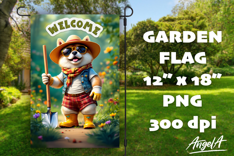 Garden Flag Sublimation Designs Image 6