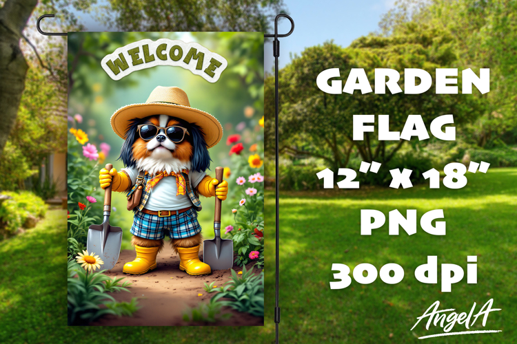 Garden Flag Sublimation Designs Image 19