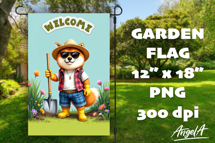 Garden Flag Sublimation Designs Image 6