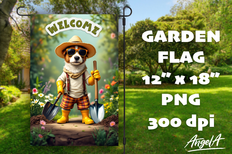 Garden Flag Sublimation Designs Image 5