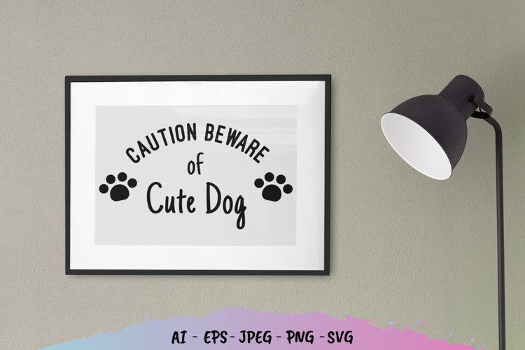 Beware Of Dog Svg Image 18