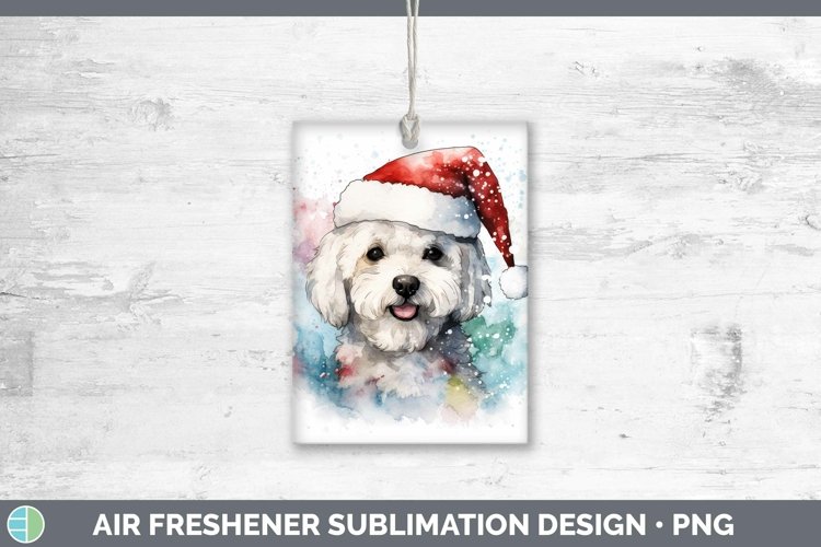 GorgeousDog Santa Hat Air Freshener design.