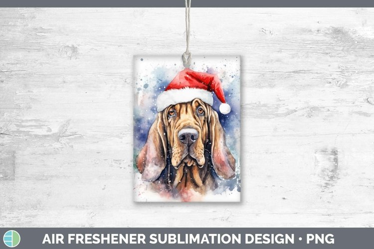 GorgeousDog Santa Hat Air Freshener design.