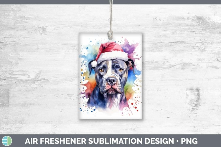 GorgeousDog Santa Hat Air Freshener design.
