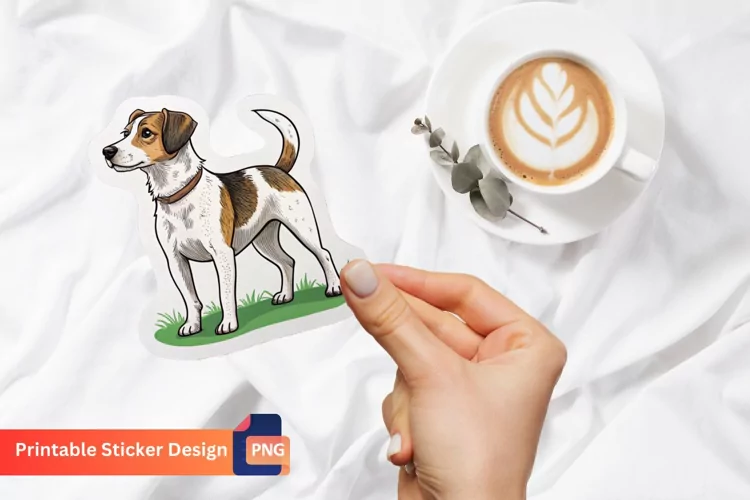 Dog sticker, Adorable Dog Sticker, Dog Sticker Collection