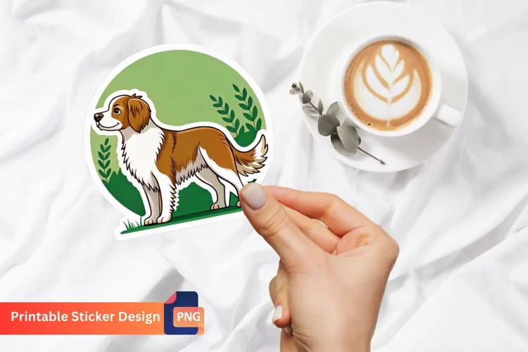Dog sticker, Adorable Dog Sticker, Dog Sticker Collection
