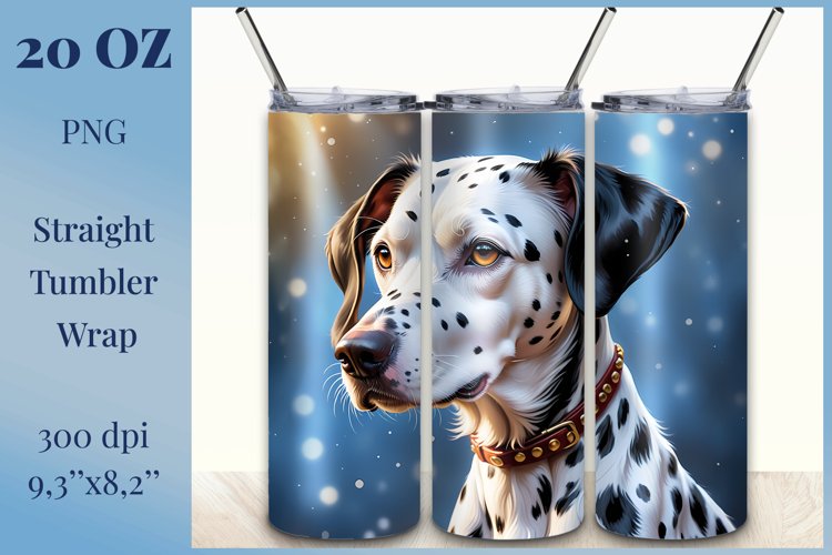 Dog Tumbler Sublimation/Watercolor Tumbler Wrap/Png file
