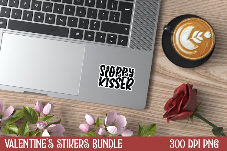 Sloppy kisser Sticker example image 1
