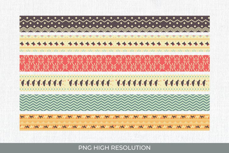 Dog Vintage Seamless Stripe